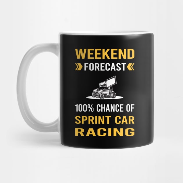 Weekend Forecast Sprint Car Cars Racing by Bourguignon Aror